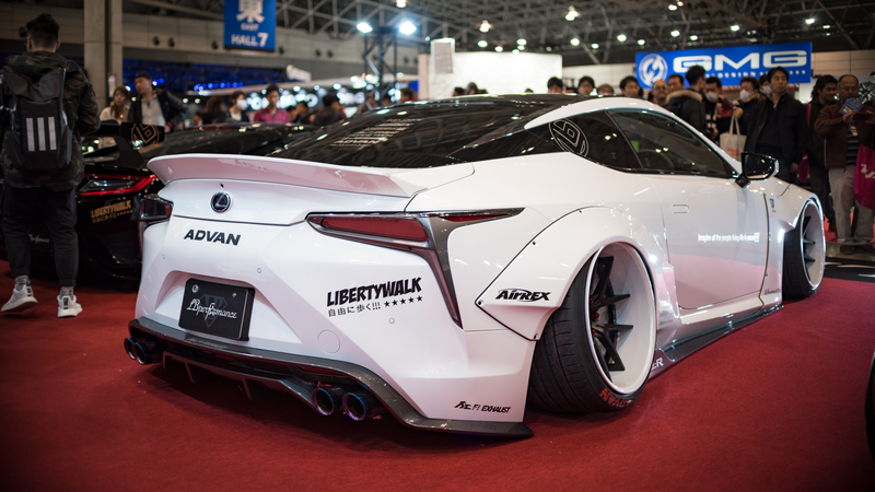 Liberty Walk’s first Lexus kit